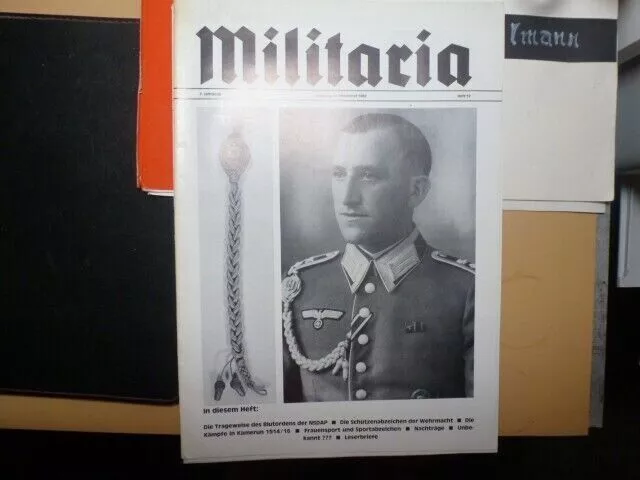 RRR: Militaria Zeitung 15.12.1982, Trageweise des BL-Ordens usw