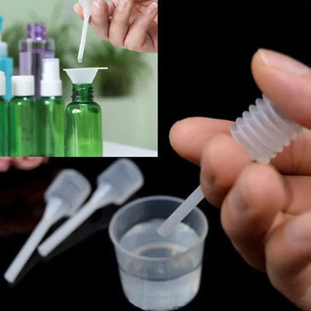 10X Small Plastic For Perfume Diffuser Bottle Mini Liquid Oil Dropper H_ga