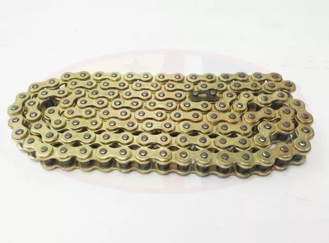 Motorcycle Drive Chain 428-136 GOLD Sinnis Apache 125, Lexmoto Adrenaline 125