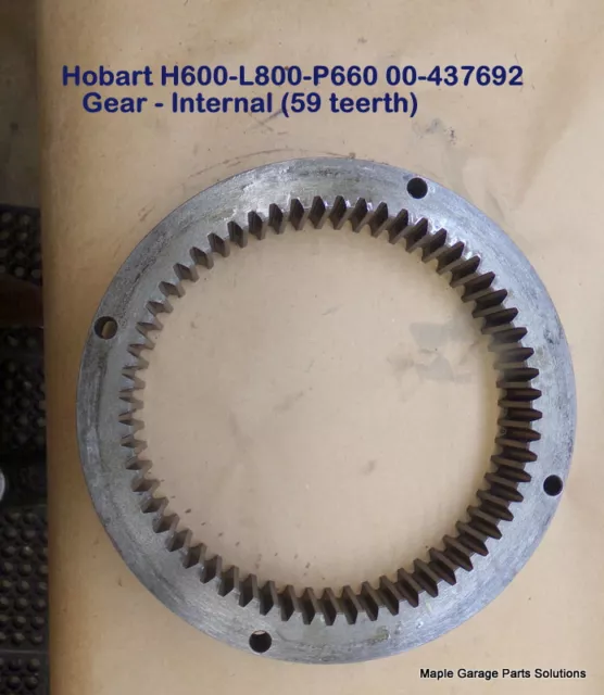 Hobart H600-L800-P660 00-437692 Gear - Internal (59 teerth) 3