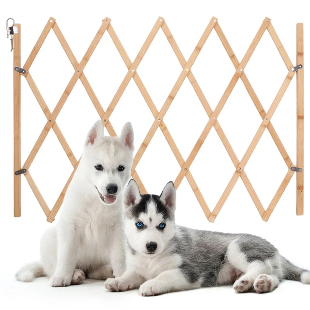 EXPANDABLE ACCORDION DOG Gate Expansion Walk Gate Folding Sliding Fence