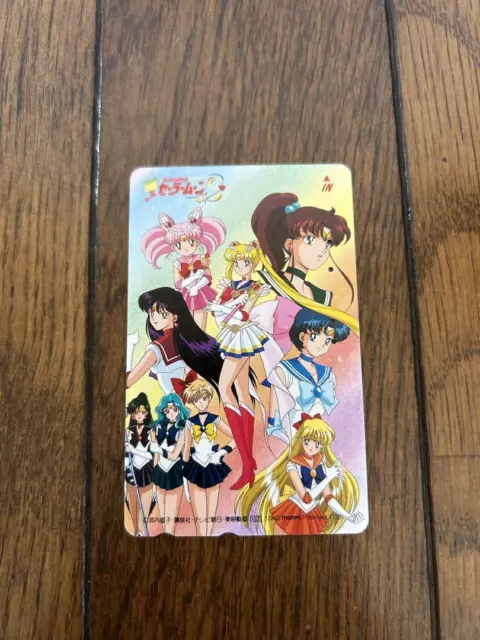Sailor Moon Phone card used Anime Goods From Japan
