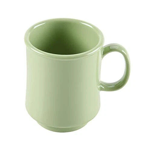 G.E.T. TM-1308-AV-EC 8 oz. Stacking Mug, Avocado (Pack of 4)