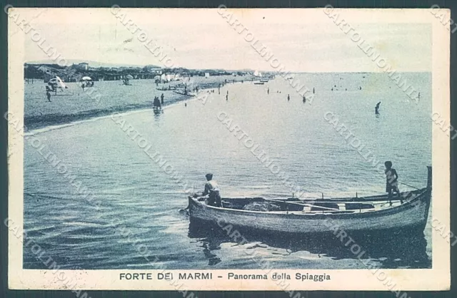 Lucca Forte dei Marmi Spiaggia cartolina JK2329