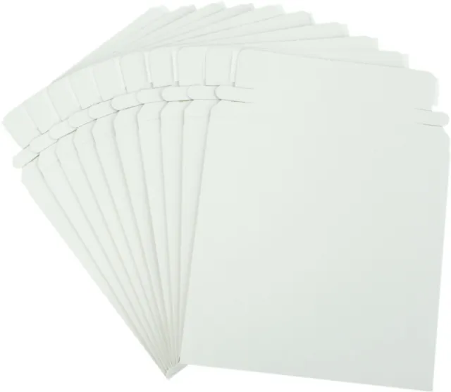 (10)  CD DVD Paperboard Shipping Mailers - Printable Sealable 6"x6" #CDBC06PB