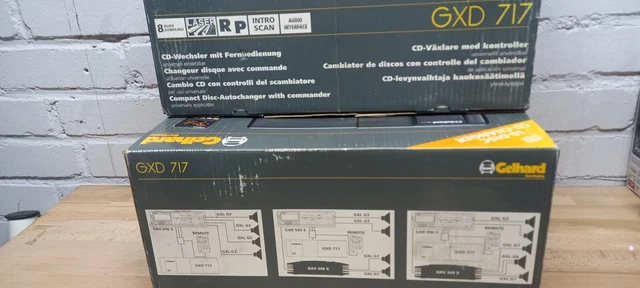 Gelhard GXD-717 - Cambiatore automatico compact disc / caricatore 10 dischi