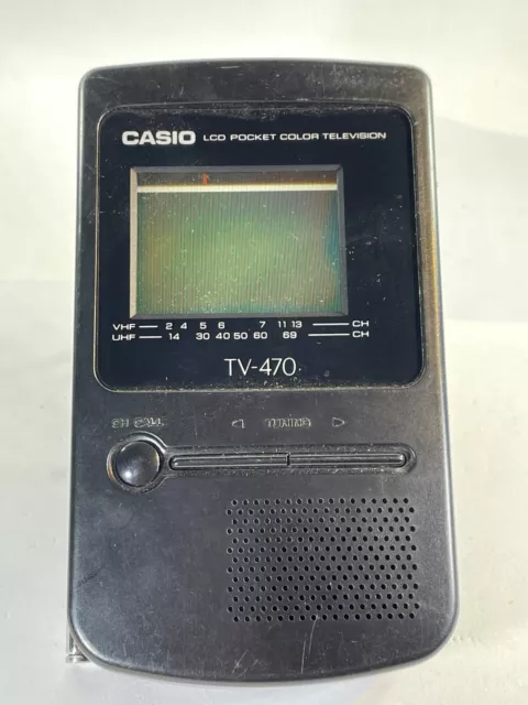 Casio tv on sale 470