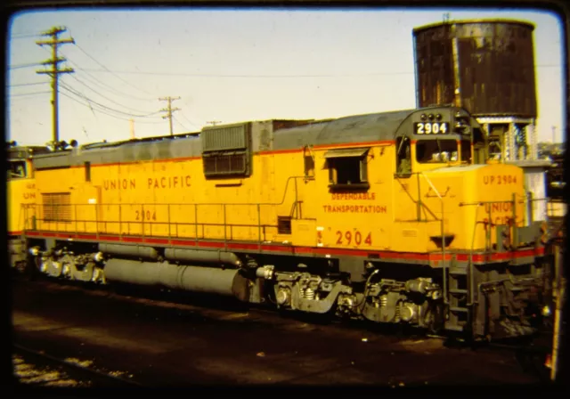Duplicate Railroad Slide DSLD Union Pacific UP 2904 C630 Kansas City MO 4/69