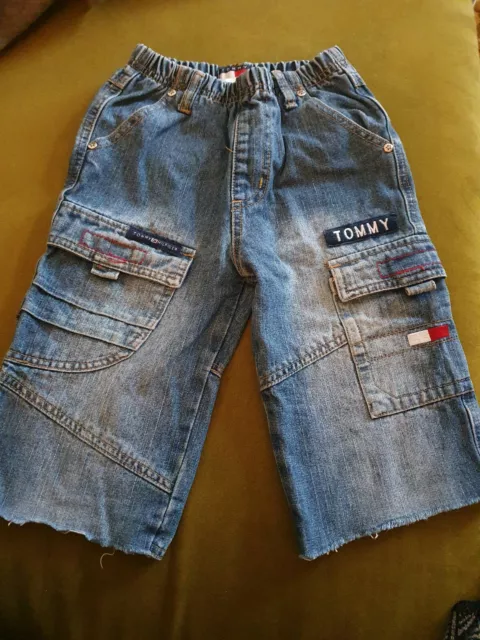 Boys size 7 Tommy Hilfiger denim 3/4 jeans