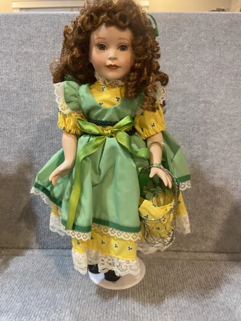 *Paradise Galleries Treasury Collection 14” Porcelain Doll In Box