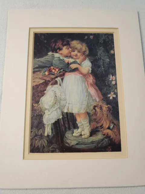 Over the Garden Wall by Frederick Morgan - Over the Garden Wall   8x10