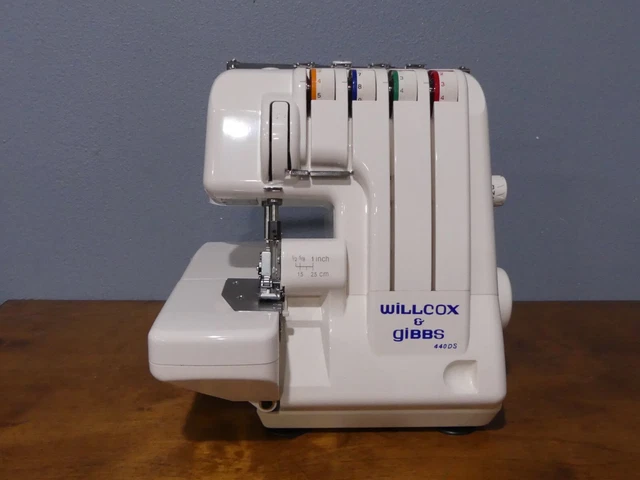 Sew Model WILLCOX & GIBBS 440DS Model Overlock Serger Sewing Machine w/ Pedal ...