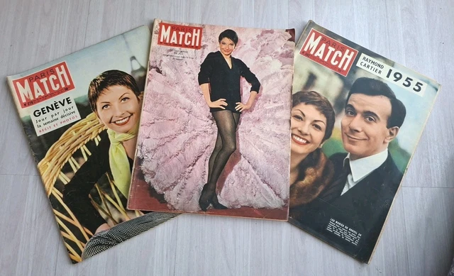 Paris Match n°302 ★ 8 janvier 1955 ★ Zizi Jeanmaire et Roland Petit