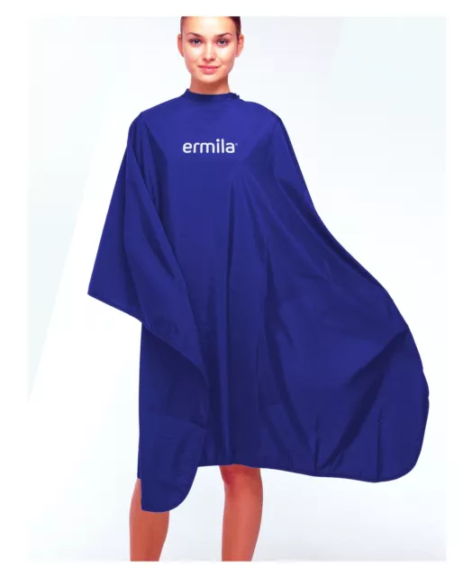 Ermila Coiffeurs de Robe Salon Pro Bleu Imperméable 135 X150 " Nouveau "