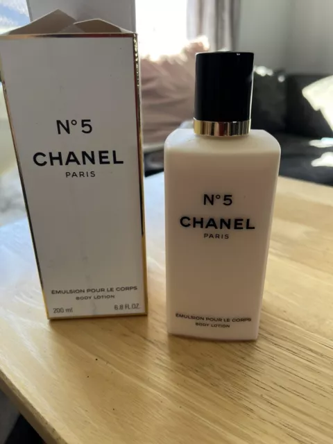CHANEL NO 5 Emulsion Pour Le Corps Body Lotion 200ml New And Sealed £39.99  - PicClick UK
