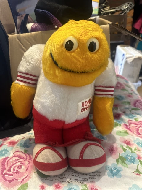 VINTAGE QUAKERS SUGAR Puffs Honey Monster Plush Soft Cuddly Toy Feed vintage-quakers-sugar-puffs-honey-monster-plush-soft-cuddly-toy-feed