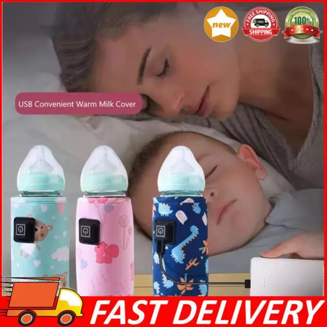 USB Baby Nursing Bottle Heater Multipurpose Heating Milk Warmers for Home Travel