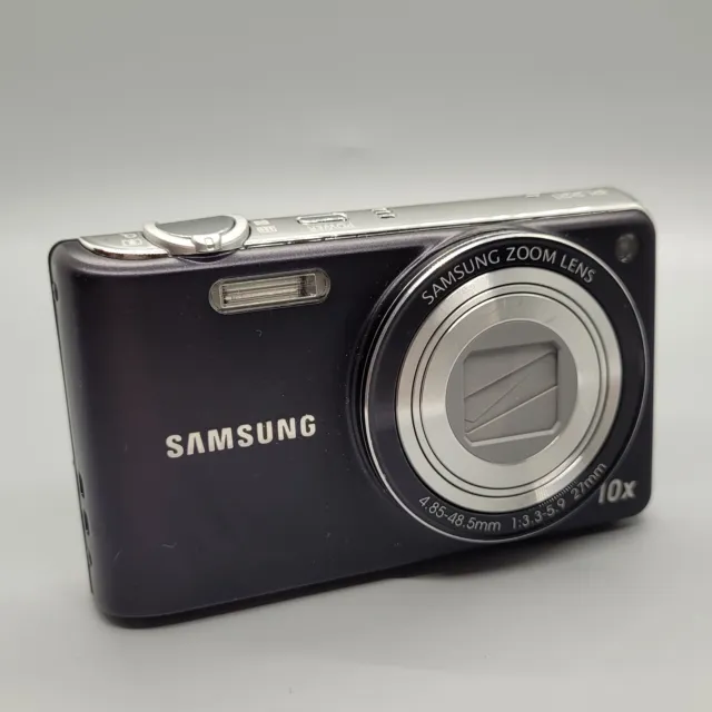 Samsung PL221 16.0MP Compact Digital Camera Black Faulty