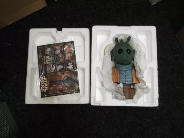 STAR WARS Greedo Legends in 3D 3 Dimensions Bust / Statue