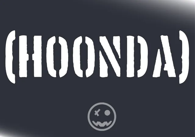 [ HOONDA ] MINI  Honda 2 Pack Car Sticker 100mmW. Phone Laptop Rim Decals Review