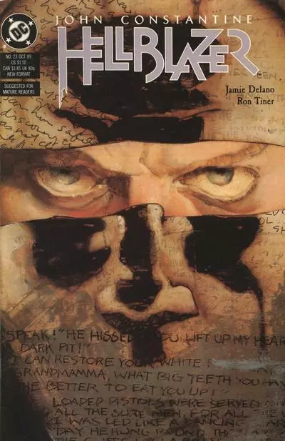 HELLBLAZER #23 F/VF, John Constantine, DC Comics 1989 Stock Image