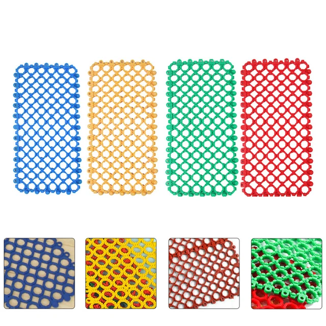 4PCS Kaninchen Käfig Pads Splice Füße Pad Hamster Käfig Matte