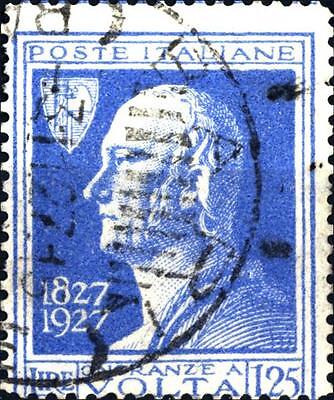 ITALIA REGNO 1927 Centenario morte di Alessandro Volta serie completa usata v3 