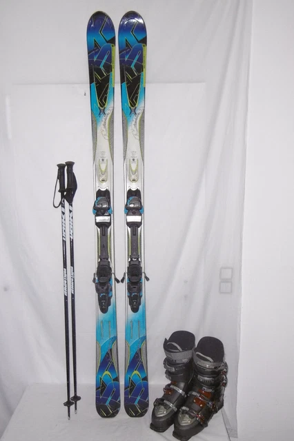 K2 Ski " Aftershock " Top Allmountain Carver 181 Cm + Skischuhe Gr: 45 Im Set
