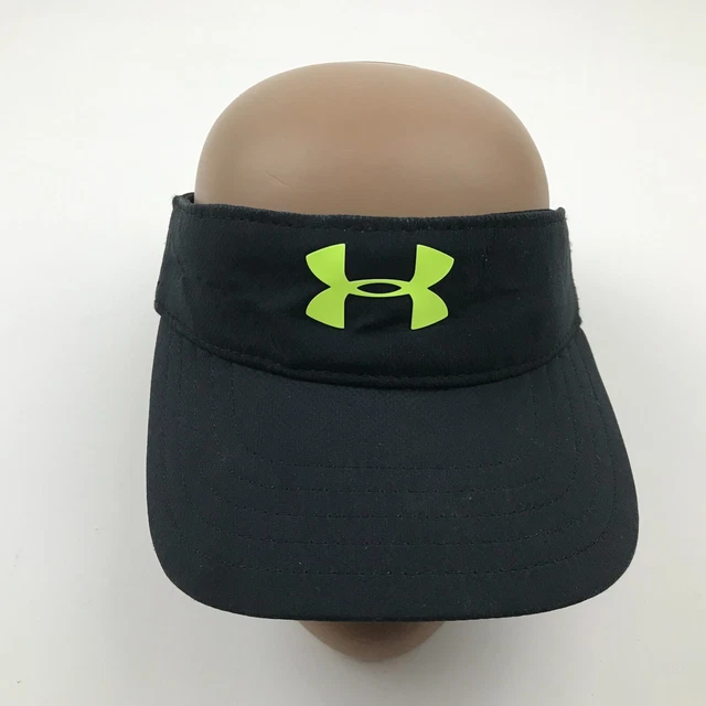 Under armour Visiera Cappello con Cinghia Regolabile Ragazzi Nero Verde Bambini