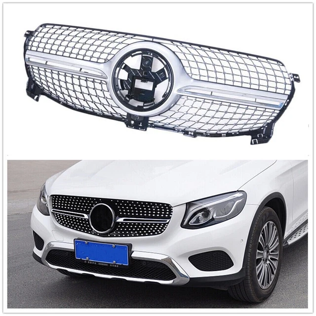 Black Mesh Front Grille For 2020-2023 Mercedes GLE W167 – Facelift Upgrade