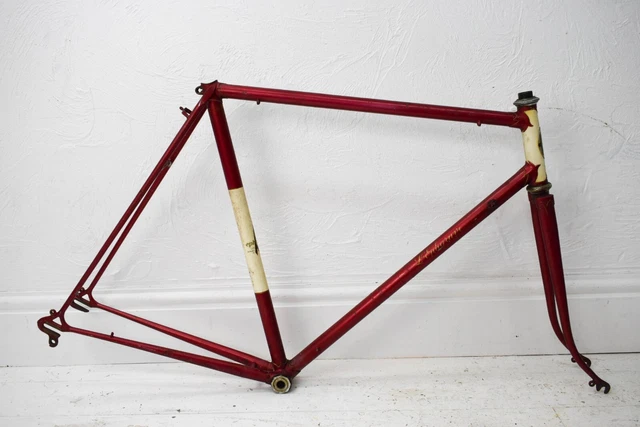 C.1960 LES EPHGRAVE 58Cm Lightweight Steel Road Bicycle Frame