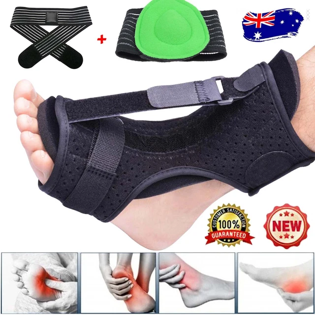 PLANTAR FASCIITIS NIGHT Splint Foot Drop Orthotic Brace Adjustable