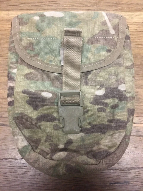 USED USGI OCP Multicam Molle E-Tool Entrenching Tool Carrier Pouch Cover GC
