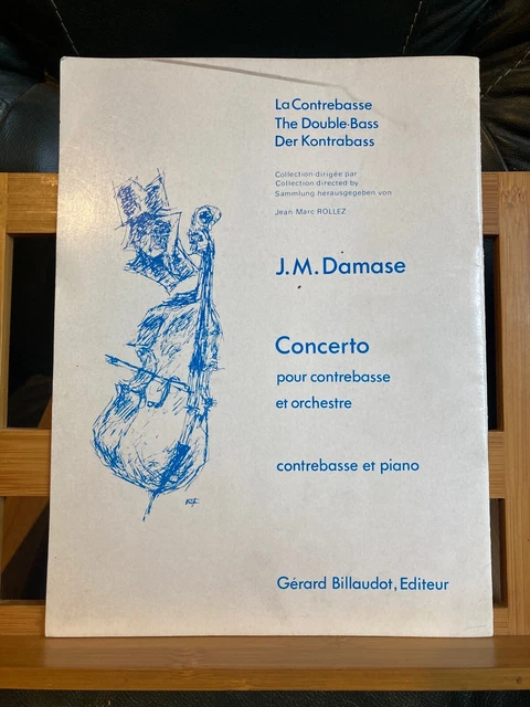 J.-M. Rollez Methode de Contrebasse volume 1 partition éditions Billaudot