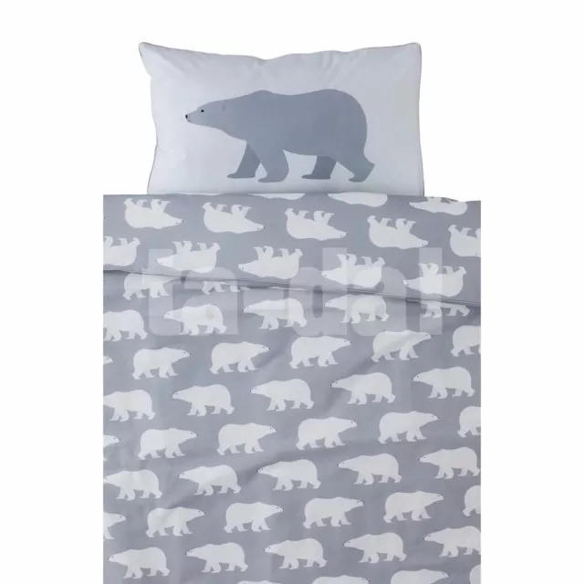 Eisbär Babybett Bettbettwäsche Set