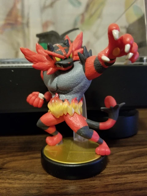 Incineroar amiibo Super Smash Bros. Ultimate SSB Wii U 3DS Switch Pokemon