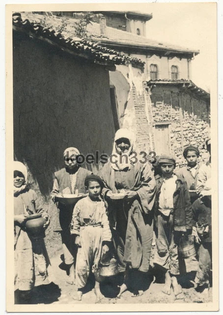 FOTO GRIECHENLAND DIDYMOTICHO Wehrmacht Balkanfeldzug 1941 Bauern Typen