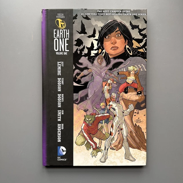 Teen Titans Earth One Vol 1 Jeff Lemire Terry Dodson Hardcover HC DC Raven