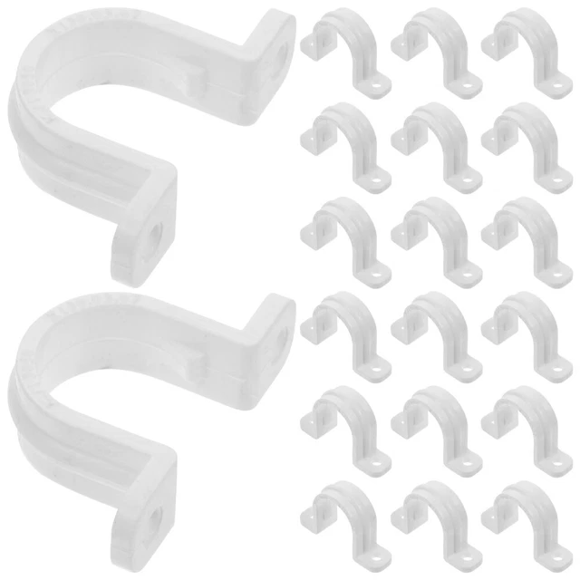 60 Pcs Pinces En Pvc Collier De Serrage Portemanteau Ceinture De Tuyau