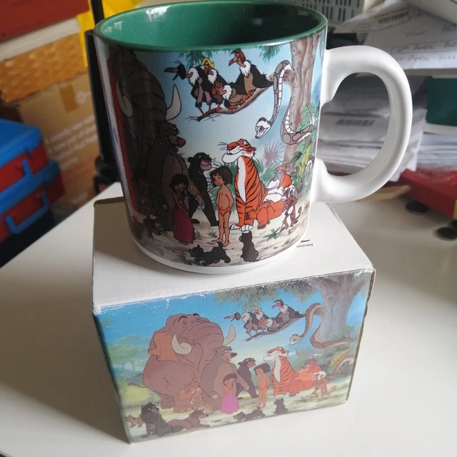 WALT DISNEY CLASSICS Mug The Jungle Book, Vintage 90s, Boxed Picture