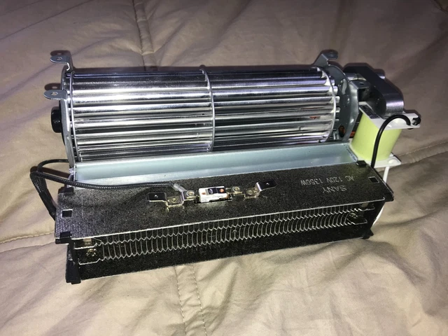 Quiet Electric Log Fireplace/Stove Heat/Heater Blower Insert Squirrel Fan/Motor