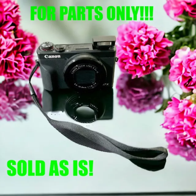 Canon PowerShot G7 X Mark II 20.1 MP Digital Camera**FOR PARTS ONLY**(15293)