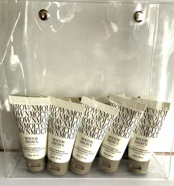 Molton Brown 300ml Body Lotion Set White Sandalwood & Coco & Sandalwood