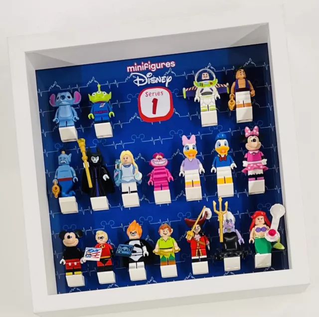 Display case Frame for Lego ® Disney Series 1 minifigures 71012 figures 27cm