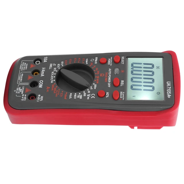 Engine Multimeter DIGITAL AUTOMOTIVE MULTIMETER Car Engine Analyzer AC/DC Meter UA7105A ...