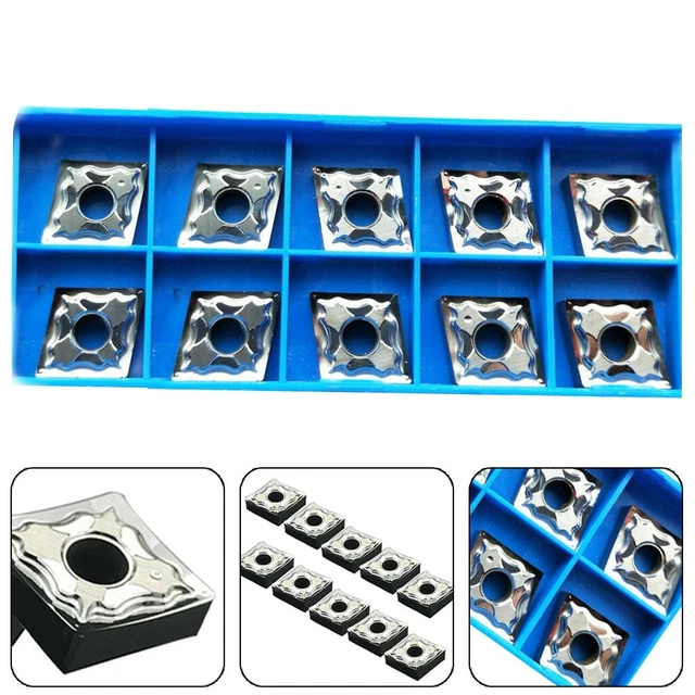 Inserti Metallo Rigido 10 Pezzo CNC Cnc-Fräser Utensili per Tornio