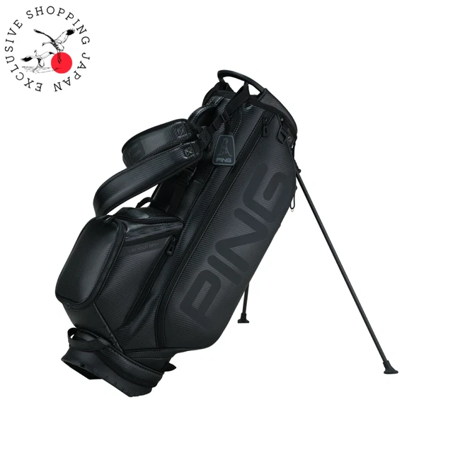 PING GOLF HOOFER TOUR Stand Club Bag CBP2307 Black 9.5" Divider 4way