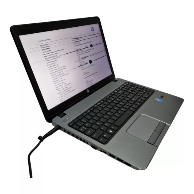 HP Probook 450 G1 PC Portable i7-4702MQ / Défectueux Pièce de Rechange #FL33