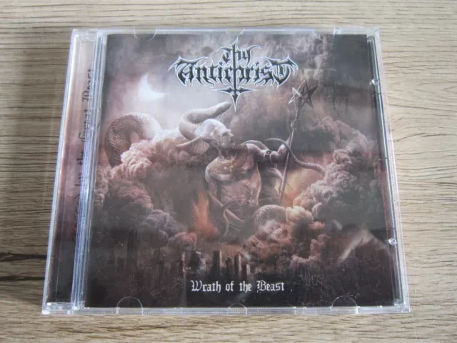 CD Thy Antichrist - Wrath of the Beast. 2018 Black Metal.