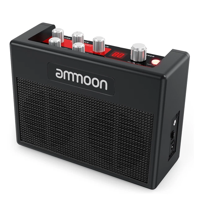 Gitarrenverstärker 5W Eingebaute Multi-Effekte Aux Eingang Kopfhörerausgang R7Z6